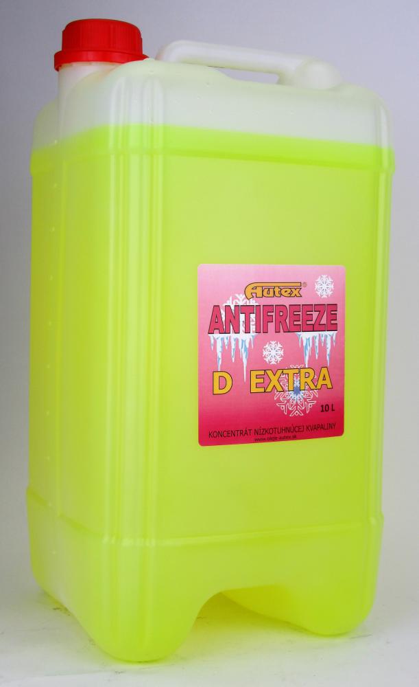 Chladiaca kvapalina žltá, neónová AUTEX Antifreeze D Extra-G12+10L | E ...